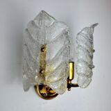 Flower wall lamp, Murano glass, Italy, 1970