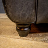 Original black leather Joris clubchair