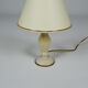 Lampe italienne en marbre blanc, vers 1920