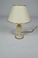 Lampe italienne en marbre blanc, vers 1920