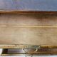 Chest of drawers with five drawers in wood and brass