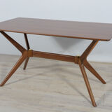 Table à manger en teck d’hélicoptère de G-Plan années 1960