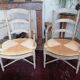 Ancienne paire de fauteuils provençal Louis XVl