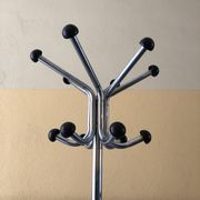 Vintage metal parrot coat rack