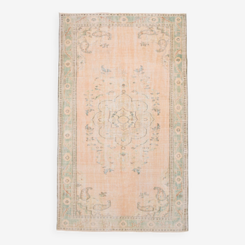 6x10 1958s antique vintage rug, 176x296cm