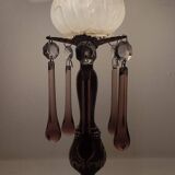 Lampe de table "Art Nouveau" en bronze. Espagne, années 1940.