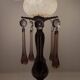 Lampe de table "Art Nouveau" en bronze. Espagne, années 1940.