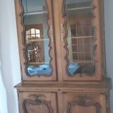 Solid oak bookcase
