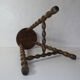 Old breton folk art stool