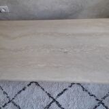 Low table in travertine