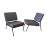 Pair of armchairs design Paul Geoffroy