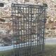 Wrought iron wine cellar 200 bottles French wine cellar Rigidex cellar shelf 1950