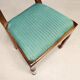 Antique Louis-Philippe walnut chairs with upholstered seats, 19th century.