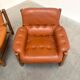 Vintage brutalist, Brazilian style lounge chairs, 1960s