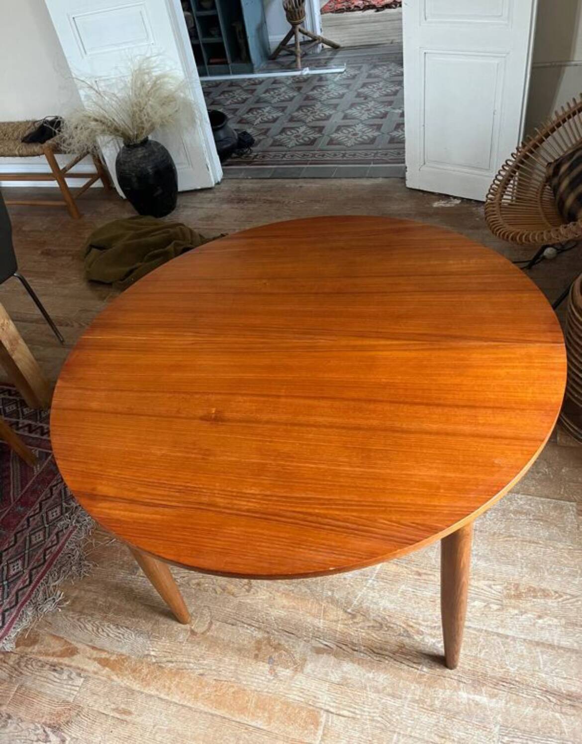 60s teak butterfly table