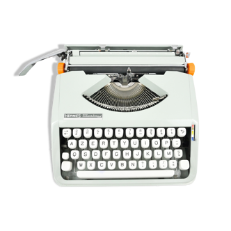 Hermes Baby Cursive green lime maker typewriter