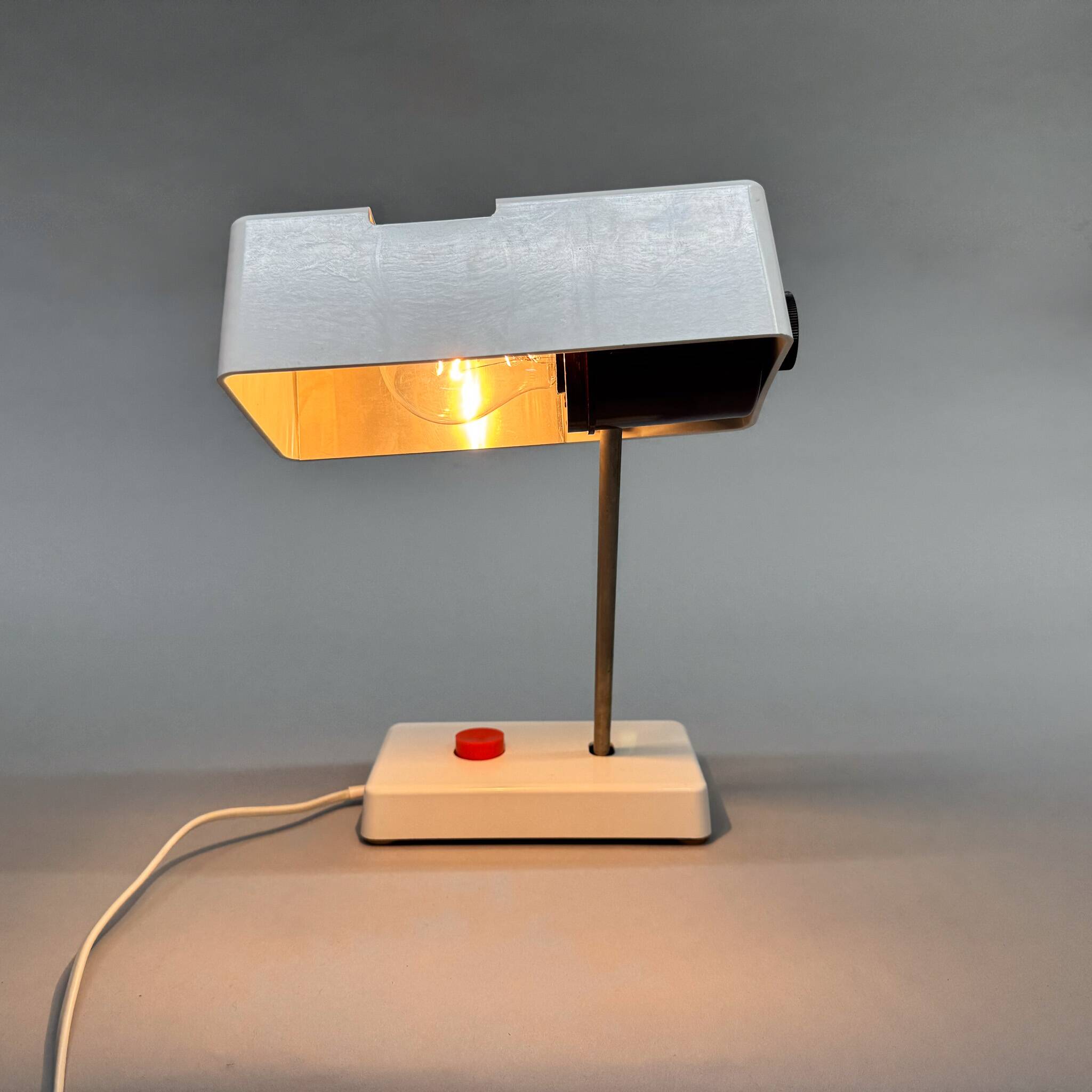 Space Age Bakelite Desk Lamp by Klaus Musinowski for VEB Dresden, Germany