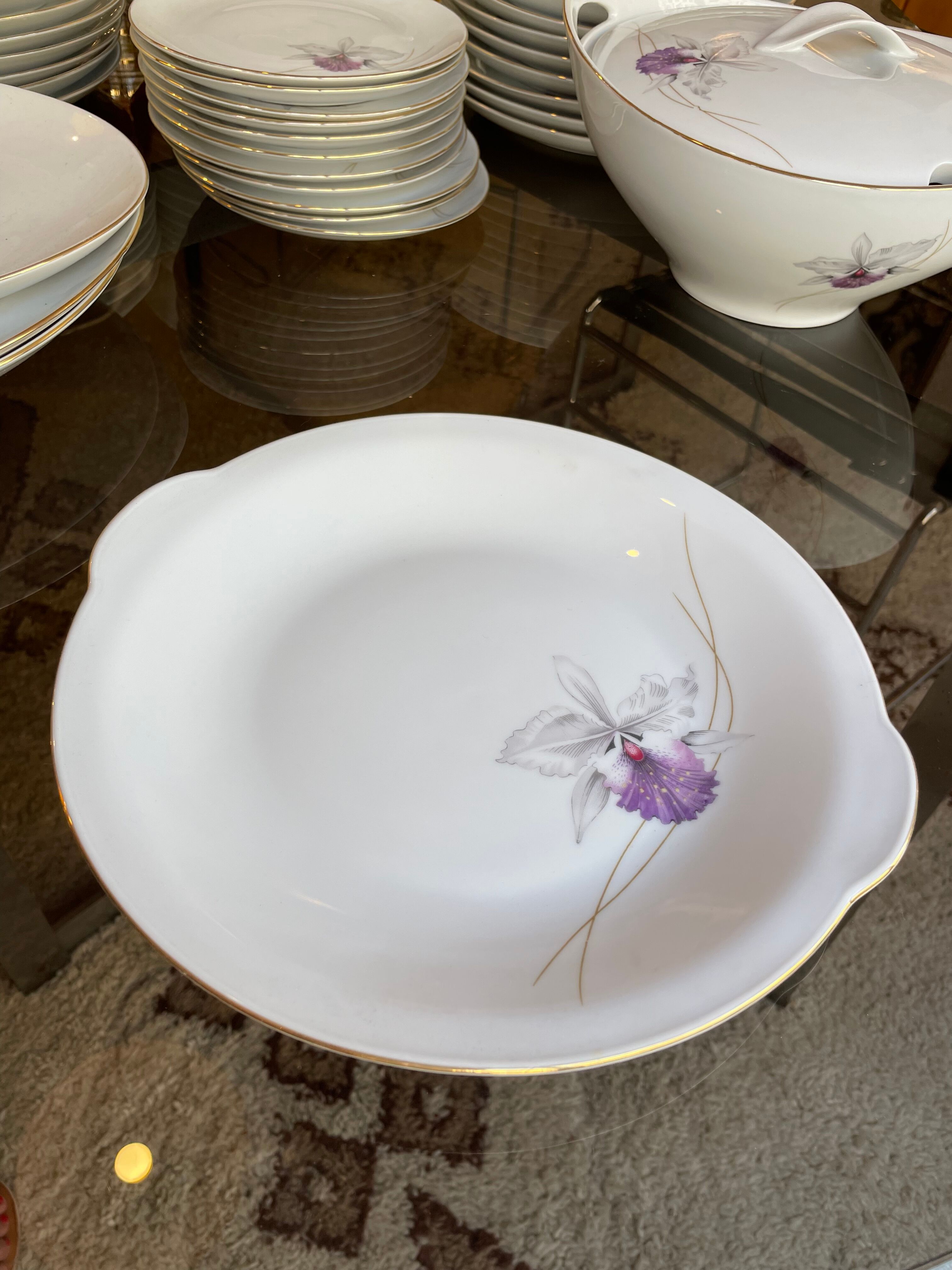 Service 56 pieces of porcelain Eschenbach Bavaria