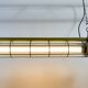 Grey Soviet Industrial Hanging Tube Light, 1970s