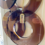 Set of suspensions circles Plexiglas habitat 1990