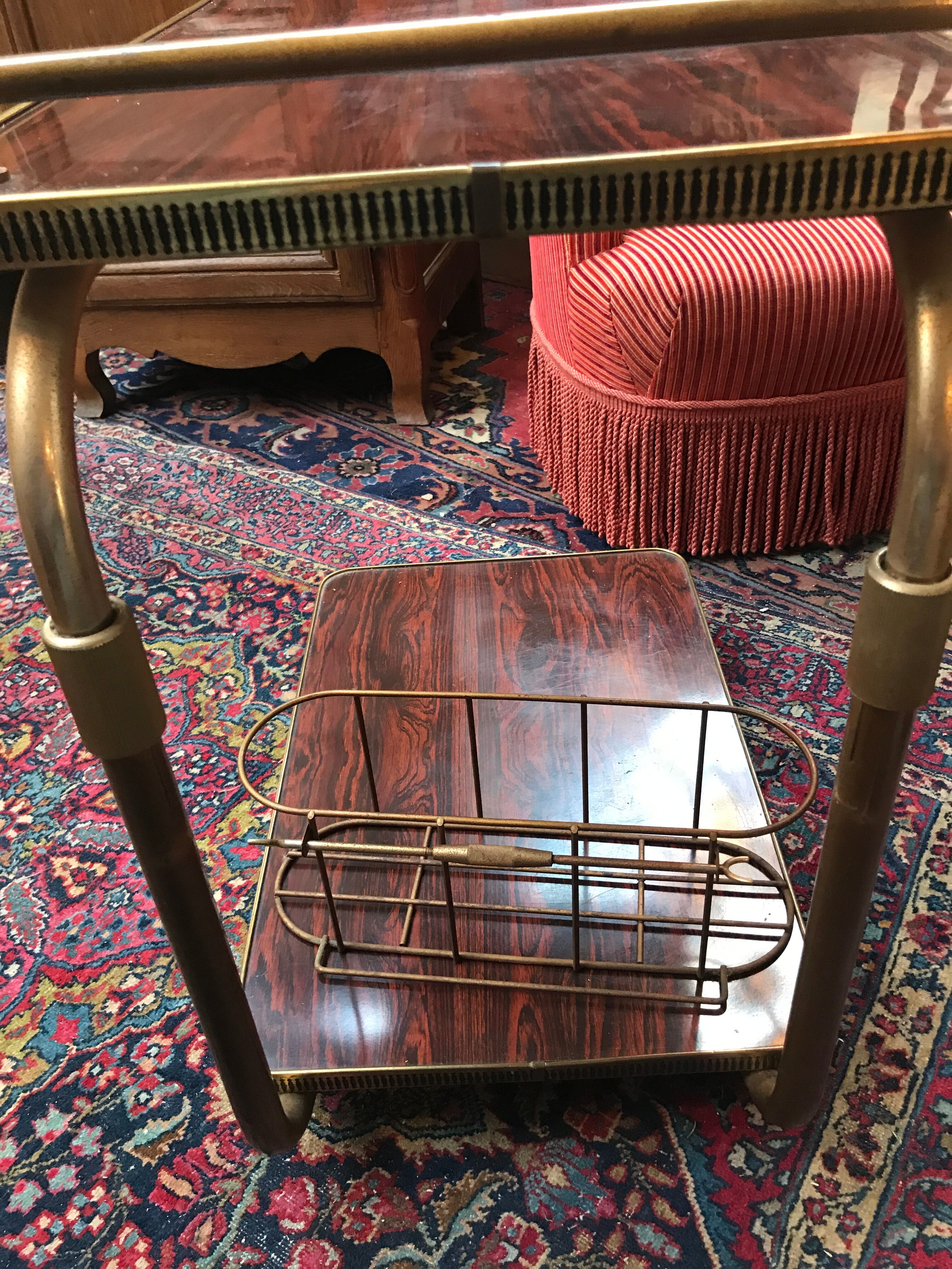 Trolley vintage 1960 removable tray