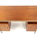 Teak and metal desk 50s