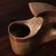 Bertoncello 977 Roberto Rigon Vaso in Ceramica Smaltata D’Arte Anni ‘7
