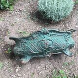 Antique cast iron planter