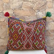 Housse de coussin marocaine, housse de coussin berbère, housse de coussin
