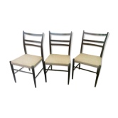 Set of 3 "Gracell" chairs by Yngve Ekstrøm