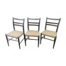 Set of 3 chairs "Gracell" by Yngve Ekstrøm