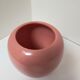 Pink ceramic vase