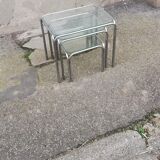 Vintage pull-out coffee tables