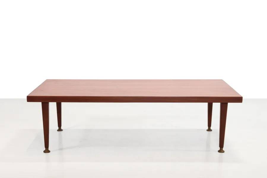Mid-century Scandinavian modern teak coffee table