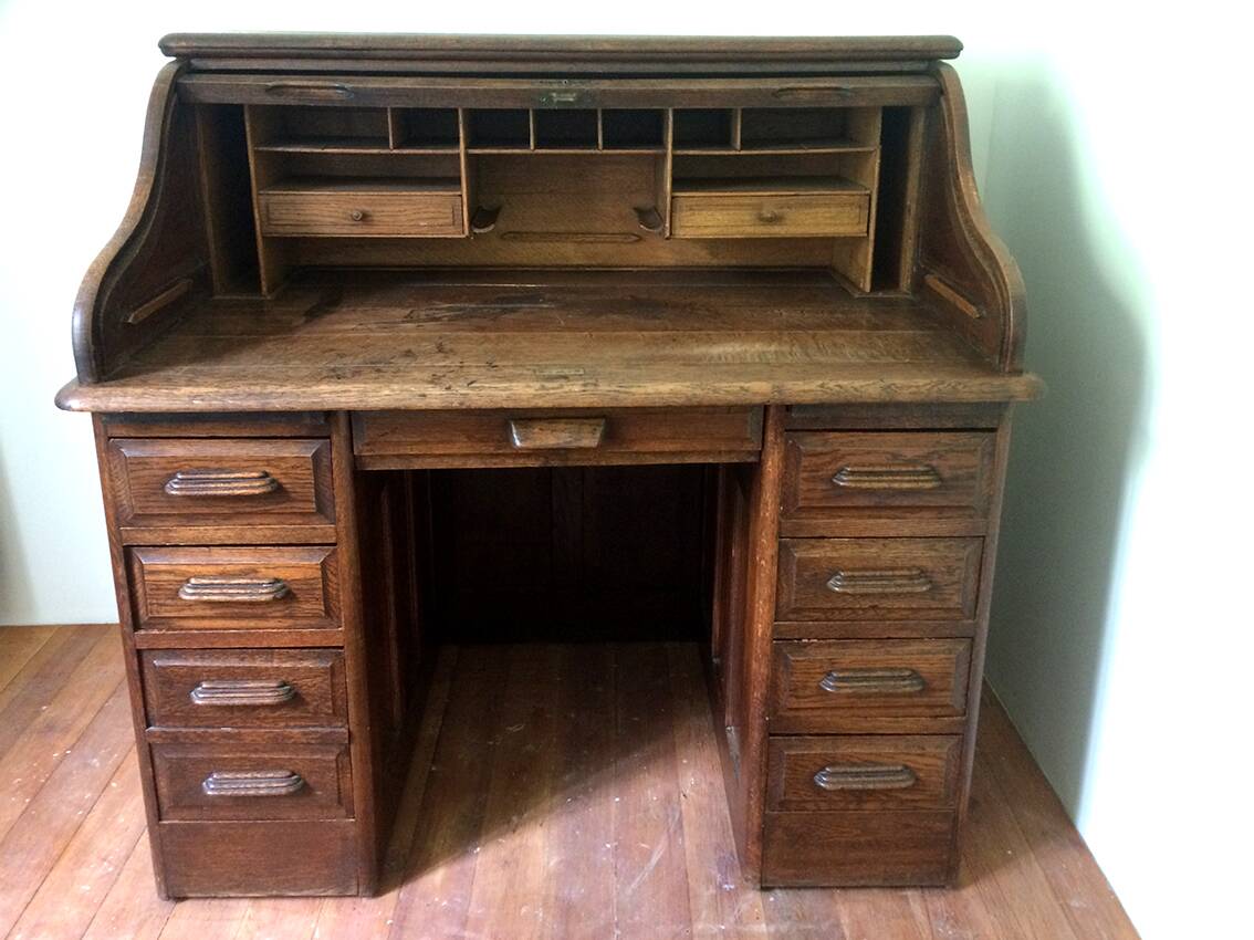 American cylinder desk