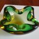 Sommerso ashtray in Murano glass, from the 60s