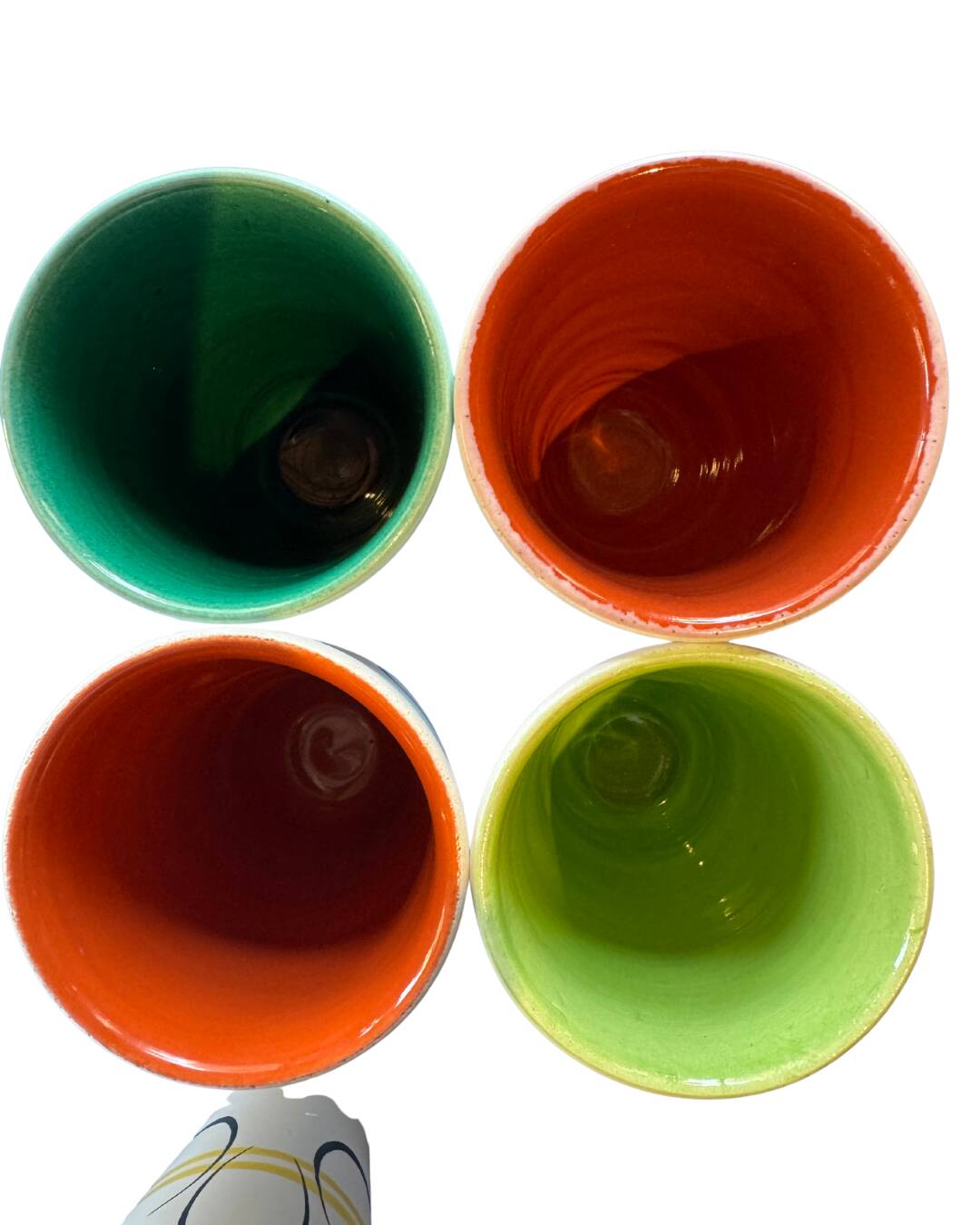 Ensemble Orangade | André Baud | Signé | Vallauris, France | c. 1950s