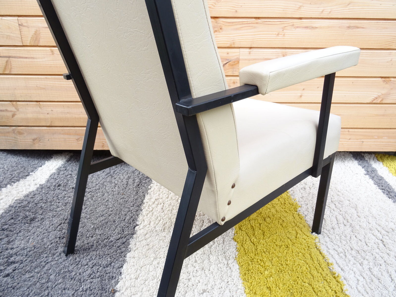 Pair of modernist armchairs