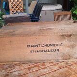 Nestlé chocolate wooden box