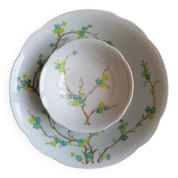 Service salade de fruits porcelaine W Germany
