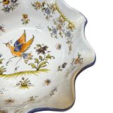 Moustiers earthenware salad bowl