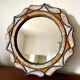 Large round Moroccan handcrafted mirror, 50cm