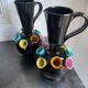 Pair of vintage Ray Camart Vallauris vases 50/60
