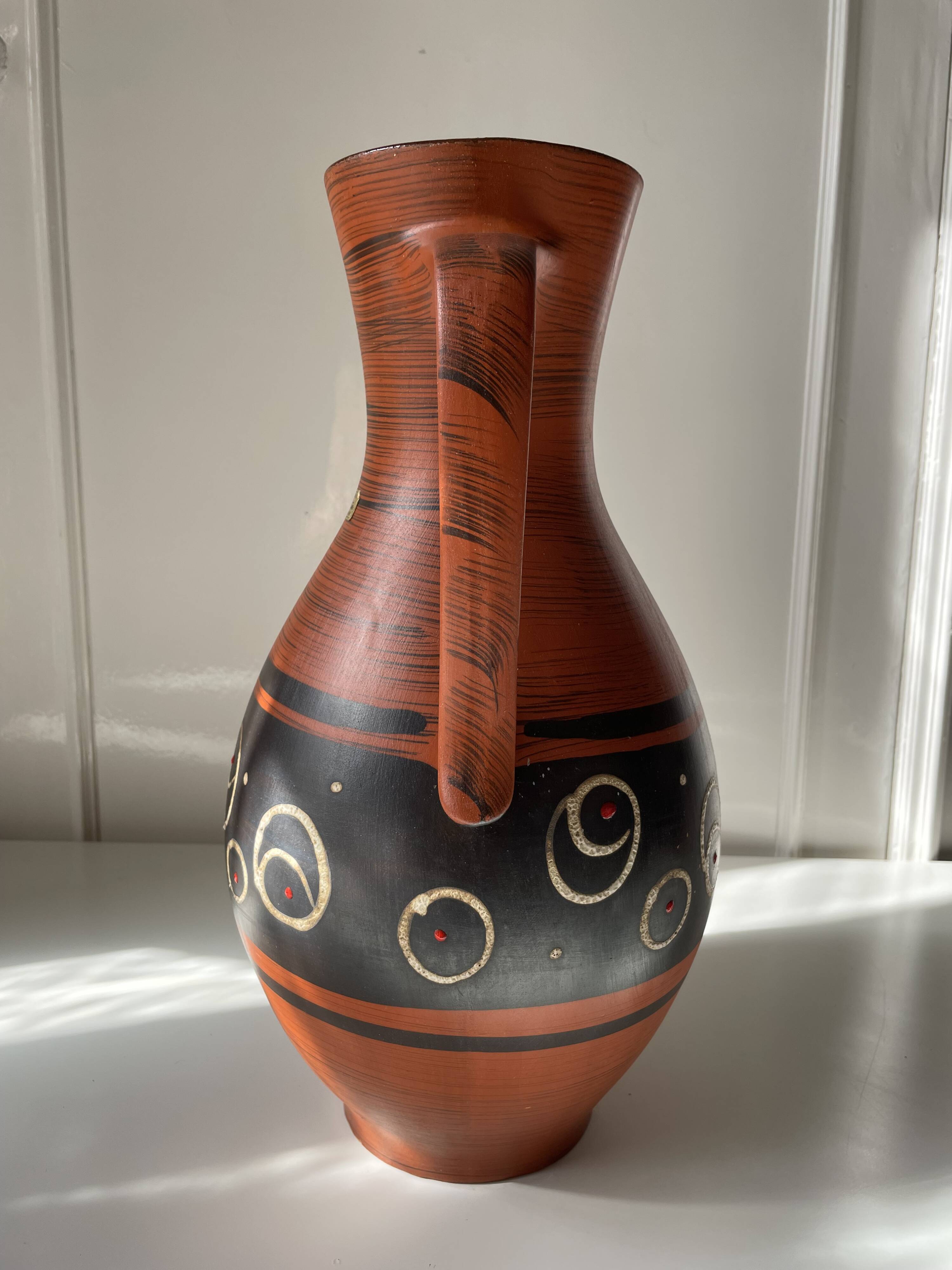Carstens West Germany Pitcher Vase