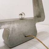 Lampe de table en aluminium, 1970