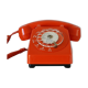 Telephone Socotel S63 orange 1981