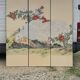 3 sliding panels printed on paper