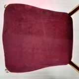 Pair of chiavarine chairs, brass