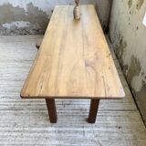 Walnut farmhouse table 2.10m from the 50s
