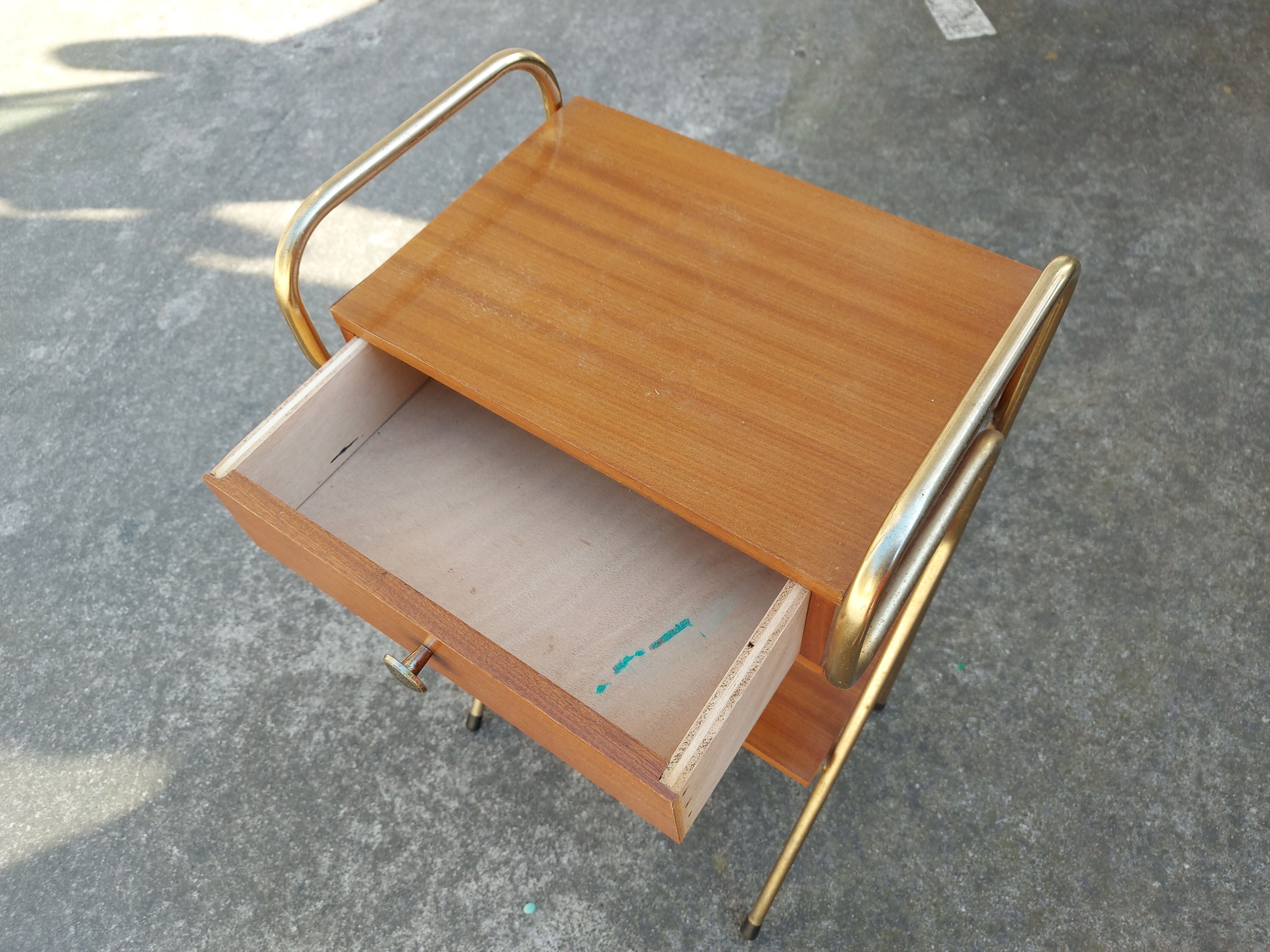 Vintage bedside table